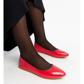D/GMR Red patent ballet flats by Brankica D/GMR Red patent ballet flats by Brankica