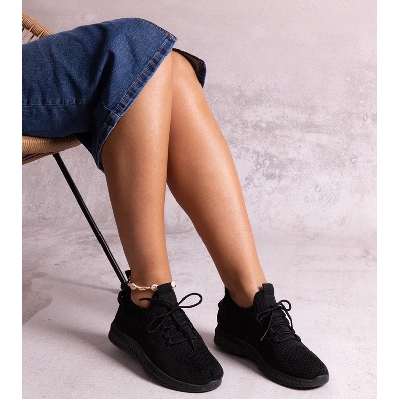 D/CEO Black Khitam sports sneakers