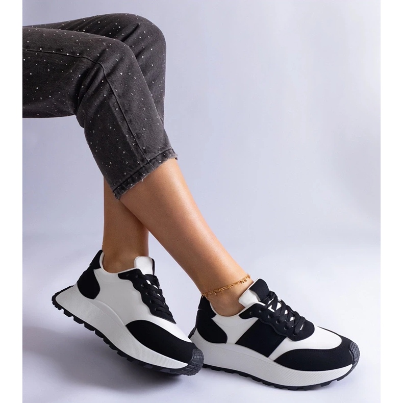 D/CEO Black Cremorna platform sneakers