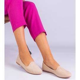 D/CEO Beige classic ballerinas from Ekozamsz Valensia D/CEO Beige classic ballerinas from Ekozamsz Valensia