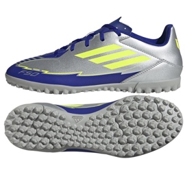 Adidas F50 Messi Club TF IH0917 Silver shoes