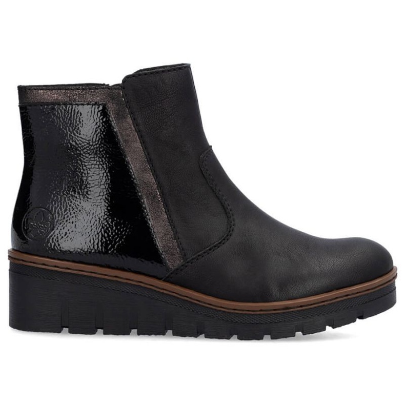 Women's Rieker X9150-00 black boots