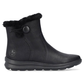 Women's Rieker Z0080-00 black boots
