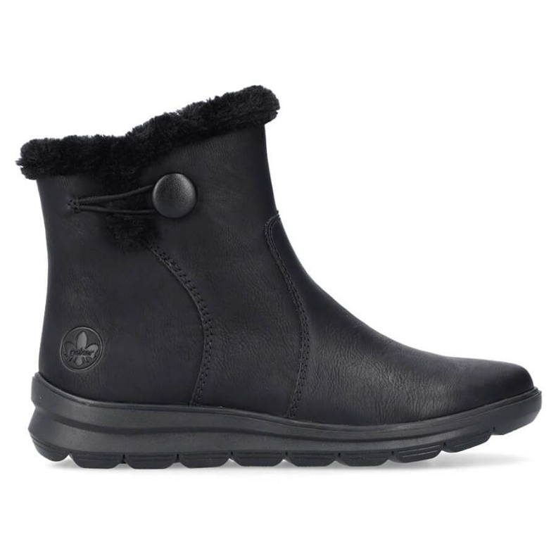 Women's Rieker Z0080-00 black boots