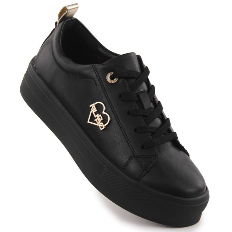 Shoes on the Filippo Paw586B black platform
