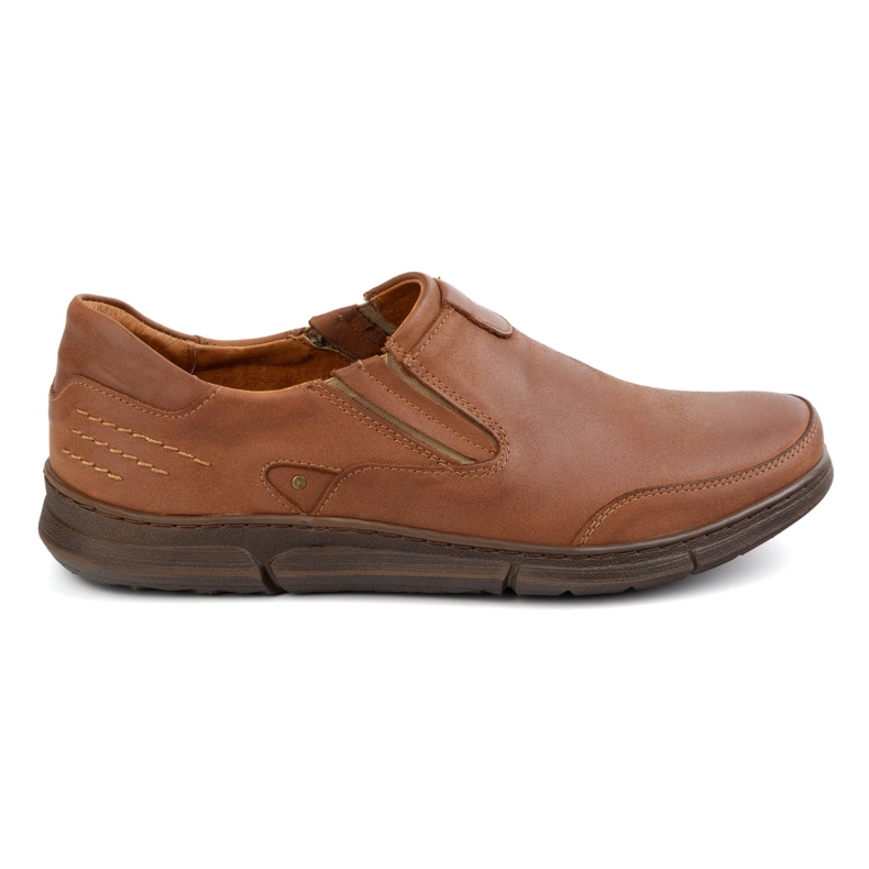 Polbut J51 camel leather shoes brown