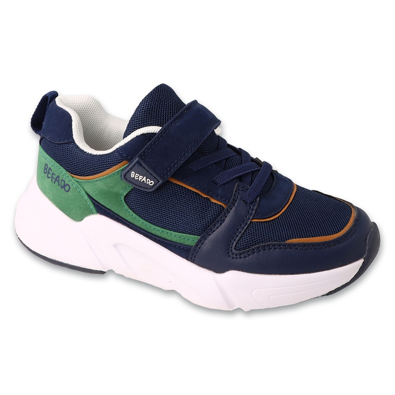 Befado navy blue children's sports shoes 516x365
