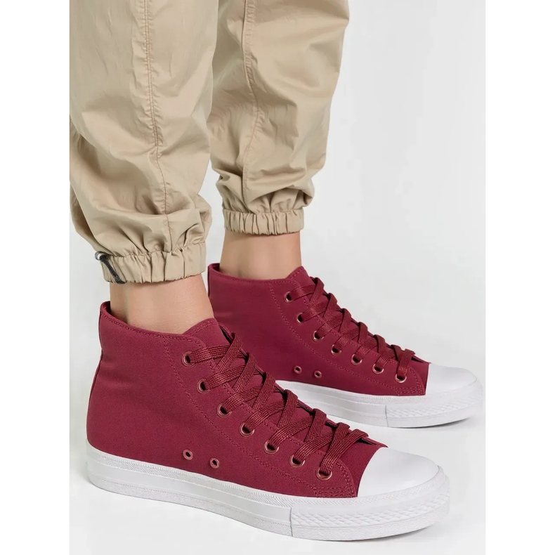Women's Livio Wine Red sneakers