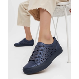 Women's Belvio Blue Sneakers Women's Belvio Blue Sneakers