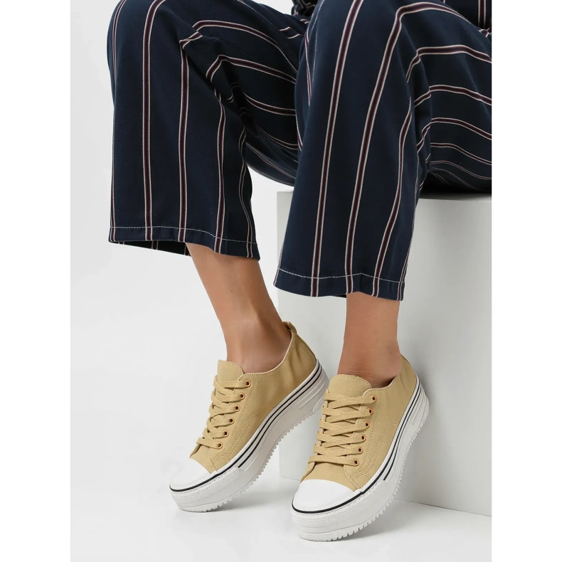 Women's Kestor Khaki sneakers beige Women's Kestor Khaki sneakers beige