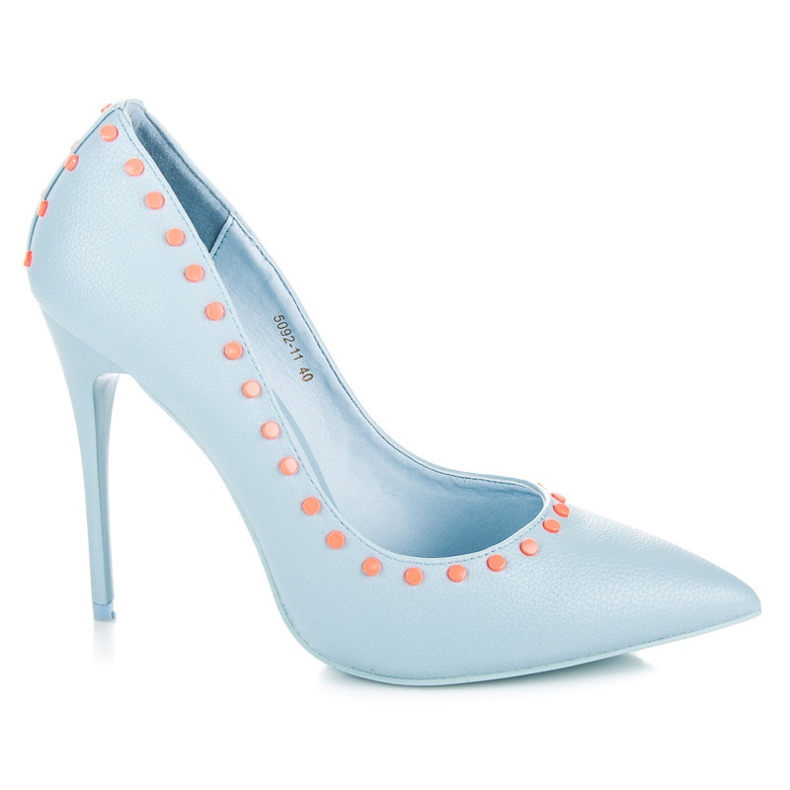 Vices New Collection Blue high heels