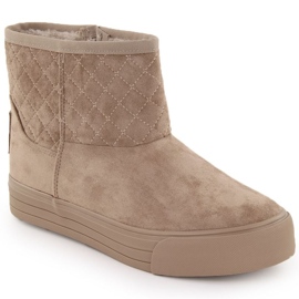 Women's snow boots Big Star Int2041b beige Women's snow boots Big Star Int2041b beige