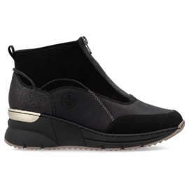 Rieker N6361-00 Black wedges Rieker N6361-00 Black wedges