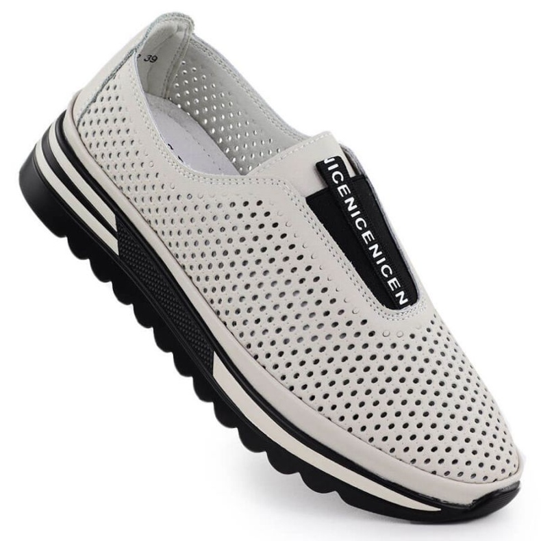 S.Barski Open-out shoes S. Barski LR51-672 beige