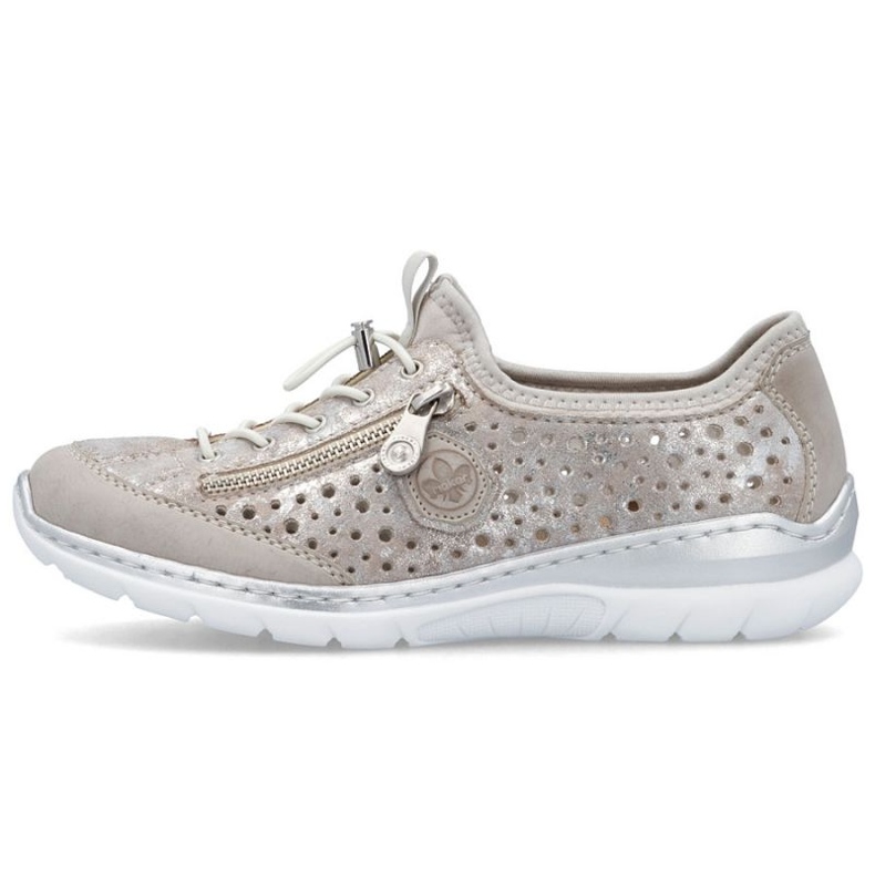 Rieker L32P6-90 Silver Openwork Sports shoes Rieker L32P6-90 Silver Openwork Sports shoes