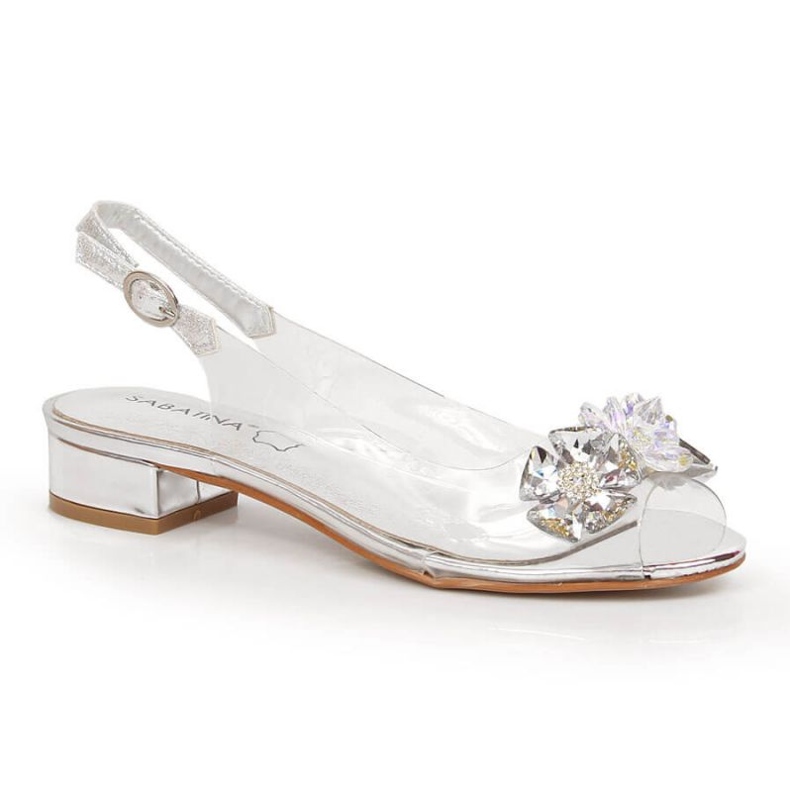 Sabatina SAB126A Sandals Tansparenty silver Sabatina SAB126A Sandals Tansparenty silver