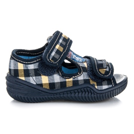 Viggami Boys Checkered Shoes blue