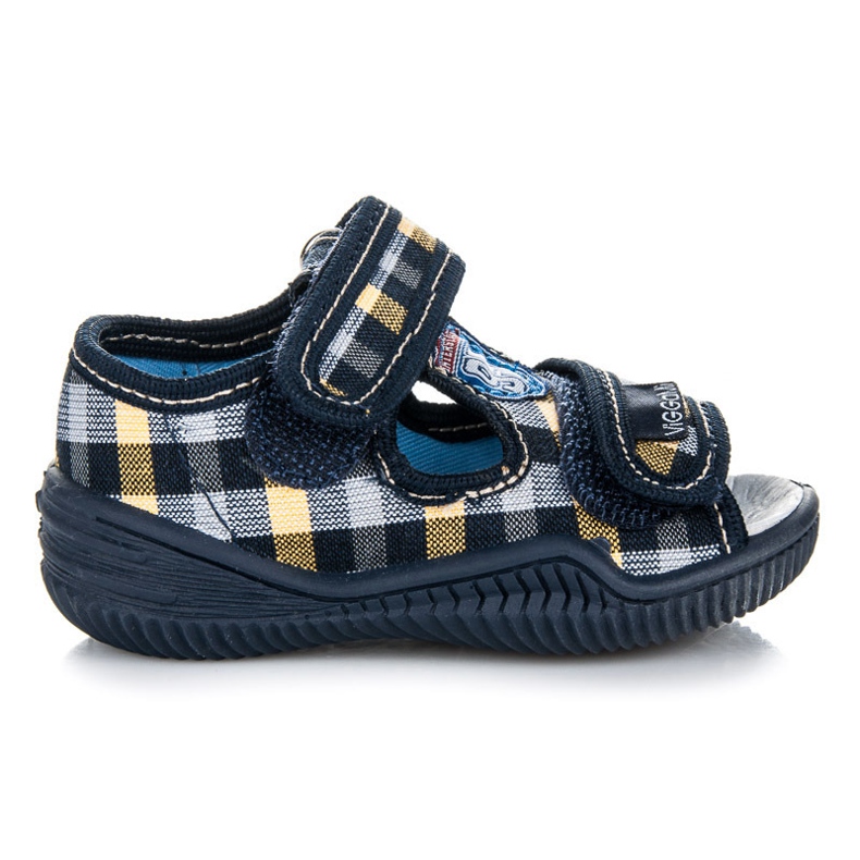 Viggami Boys Checkered Shoes blue