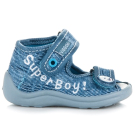 Viggami Denim shoes with Velcro blue Viggami Denim shoes with Velcro blue