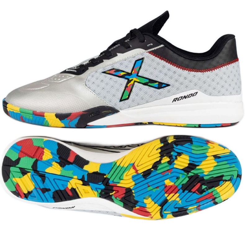 Football shoes Munich Rondo Olympix in 4770014 silver Football shoes Munich Rondo Olympix in 4770014 silver