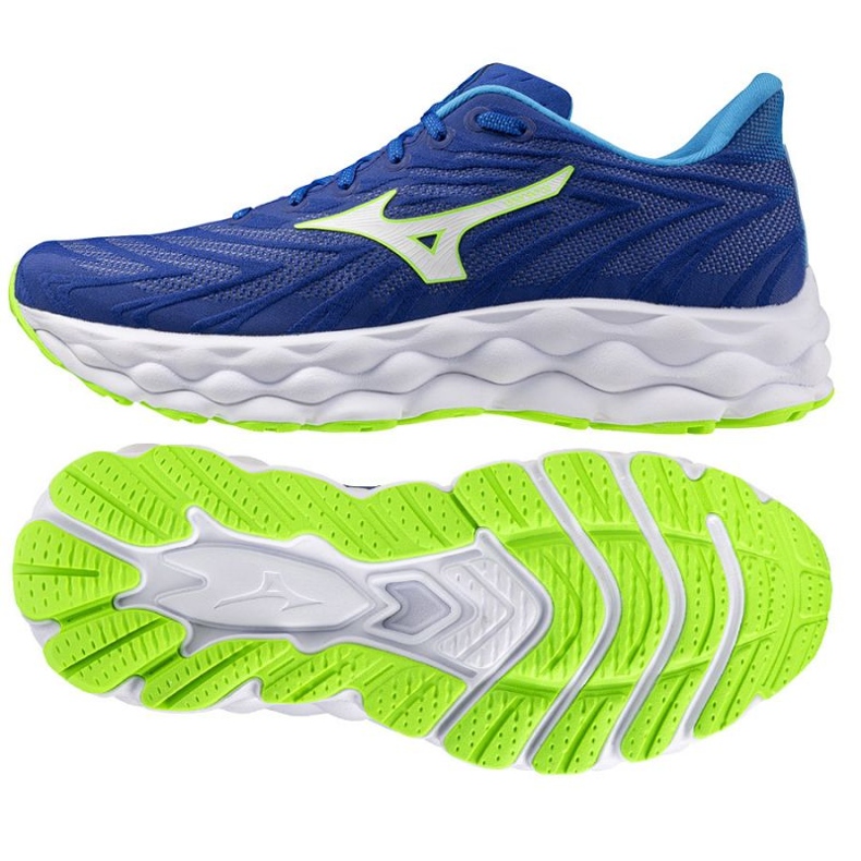 Running shoes mizuno wave sky 8 j1gc240253 blue