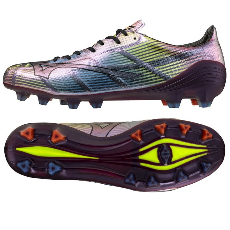 Mizuno Afla II Japan FG P1GA256001 football shoes silver