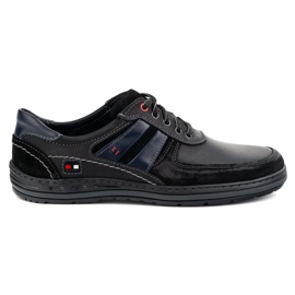 KOMODO Polish leather shoes 837k black
