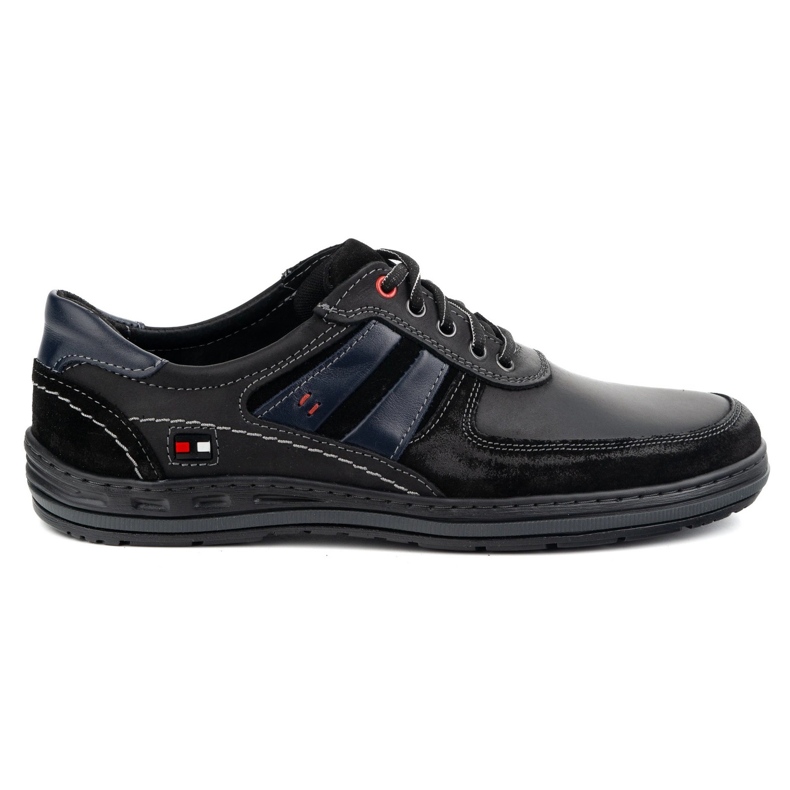 KOMODO Polish leather shoes 837k black