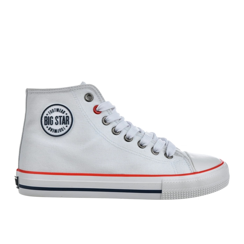 Sneakers women's high shoes big star nn274660 white Sneakers women's high shoes big star nn274660 white