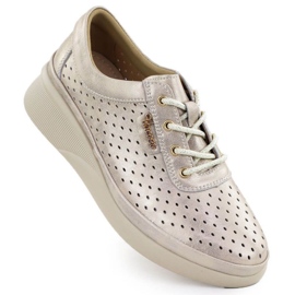 Vinceza openwork sports shoes 7890 zlotys golden
