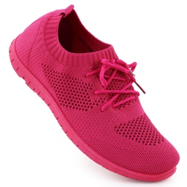 Women's sports shoes openwork fuchsja news 1020 pink
