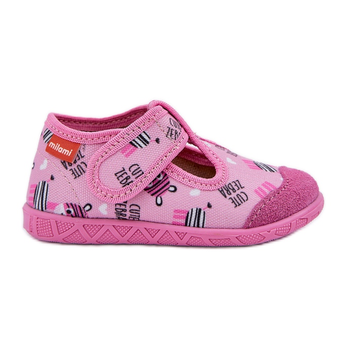 Children's slippers in pink zeal Children's slippers in pink zeal