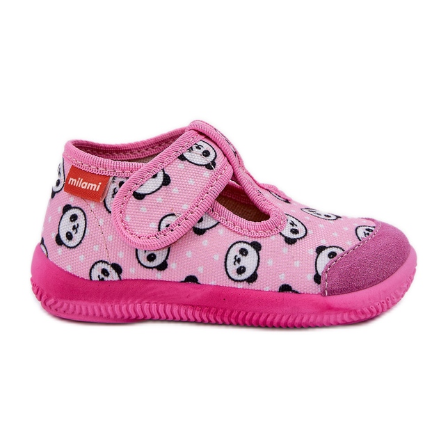 Slippers Milami flexible pink Panda Ambette Velcro Slippers Milami flexible pink Panda Ambette Velcro