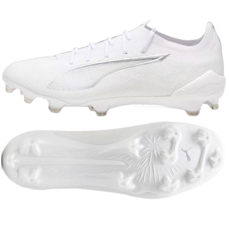 Puma Ultra 5 Ultimate FG 107683-04 football shoes white Puma Ultra 5 Ultimate FG 107683-04 football shoes white
