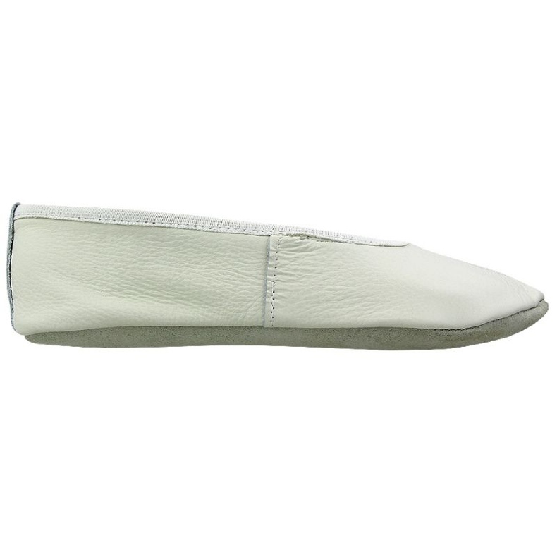 Eco-white gymnastic ballet shoes