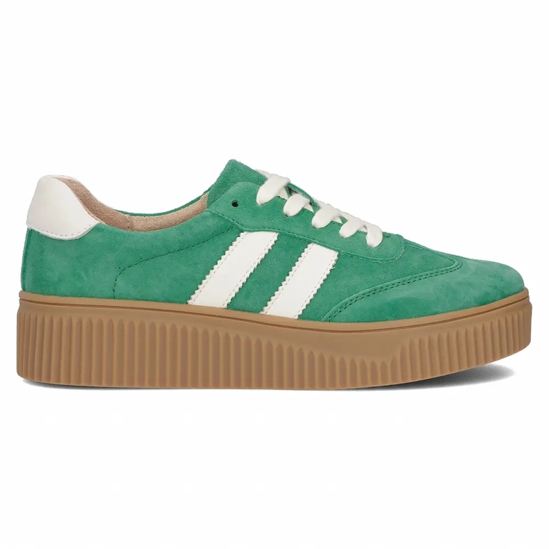 Leather Sneakers Filippo DP6776/25 Green suede Leather Sneakers Filippo DP6776/25 Green suede