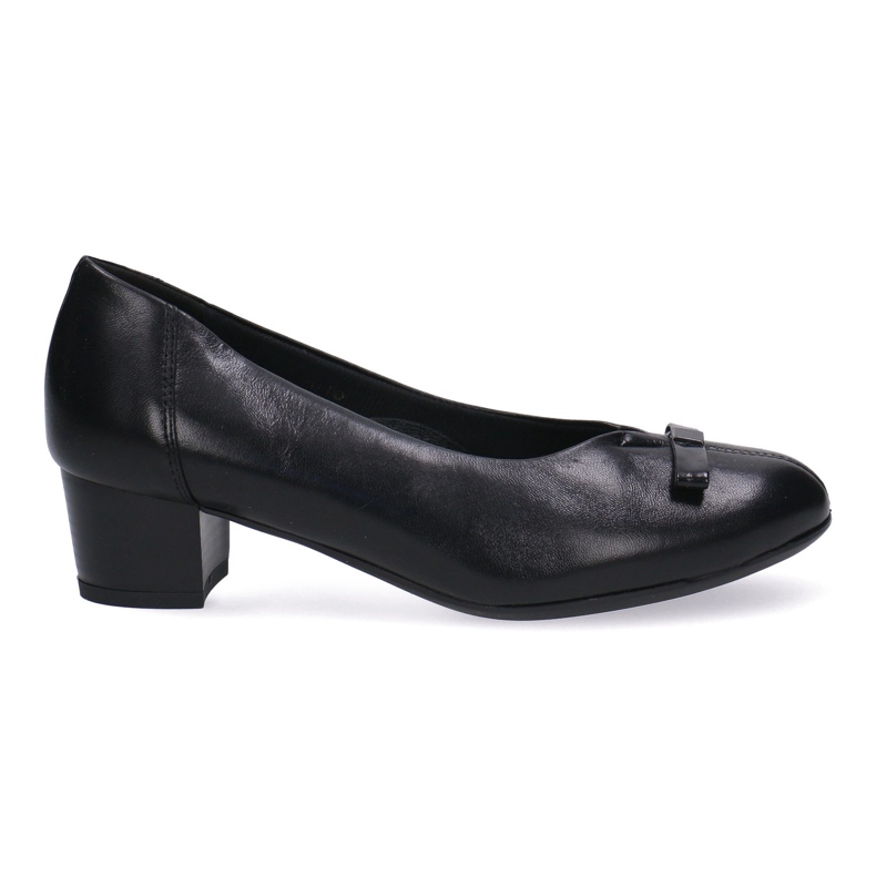 Leather classic pumps women's black face Kostex 2134-K 10