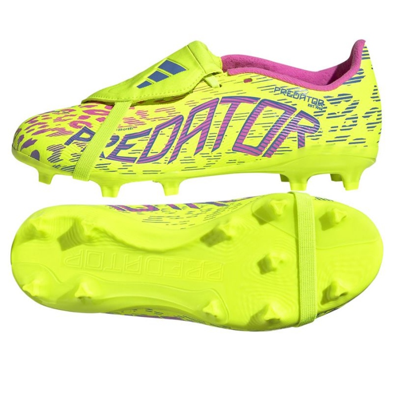 Adidas Predator League FT FG JP9837 football shoes yellow Adidas Predator League FT FG JP9837 football shoes yellow
