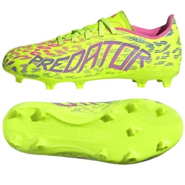 Adidas Predator League FG/MG ID3748 football shoes yellow