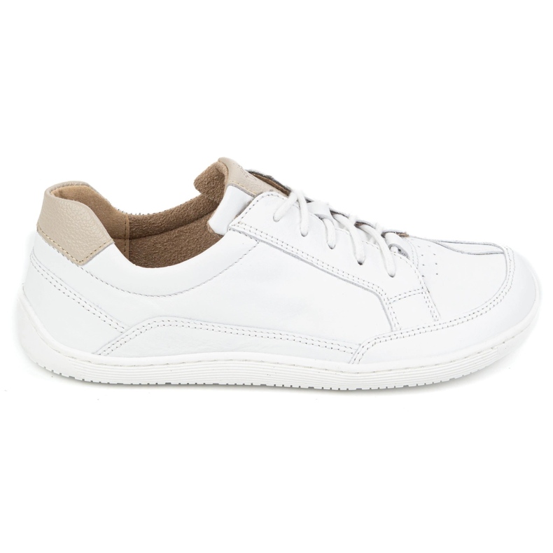 Women's barefoot minimalist leather sneakers Olivier 1282 white Women's barefoot minimalist leather sneakers Olivier 1282 white