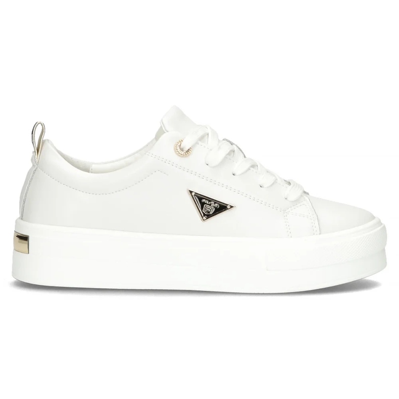 Leather Sneakers Filippo Dp3533/25 WH White Leather Sneakers Filippo Dp3533/25 WH White
