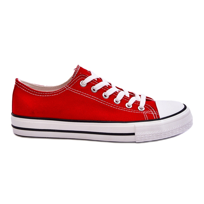 Classic Low Women's Red Sneakers