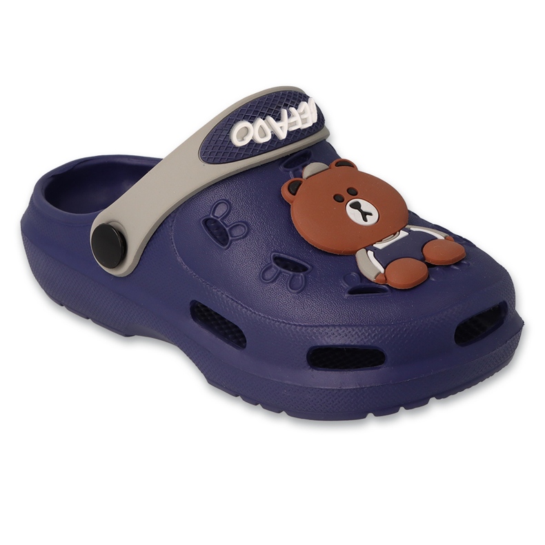 Befado children's navy blue flip flops 159p112 bears Befado children's navy blue flip flops 159p112 bears