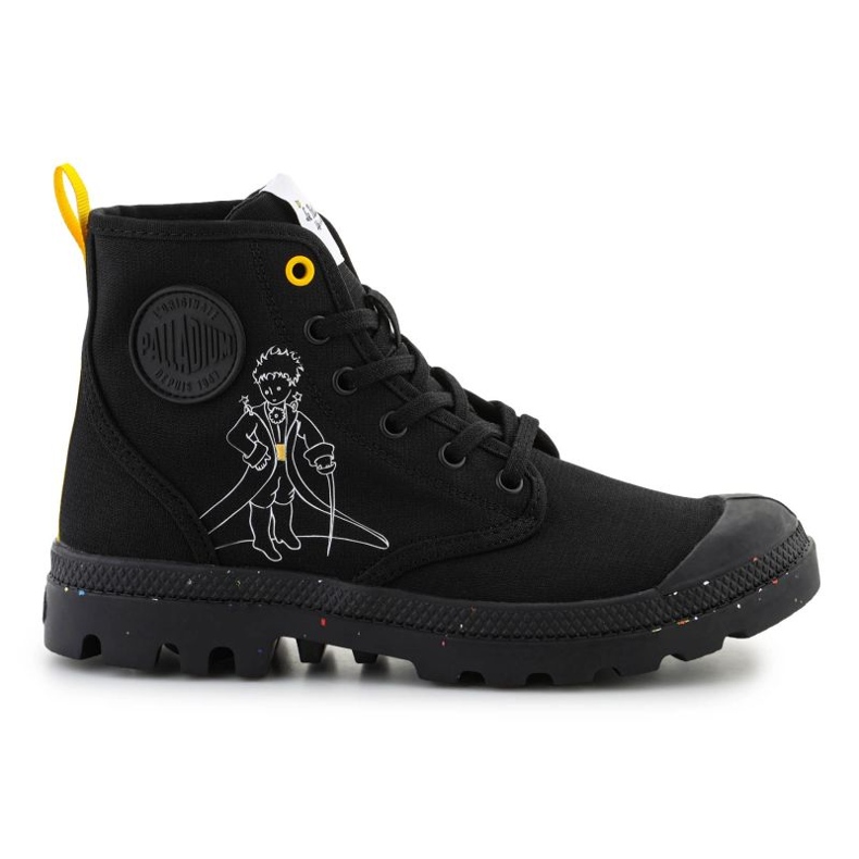 Palladium Pampa-Petit Prince 74449-008-M shoes black Palladium Pampa-Petit Prince 74449-008-M shoes black