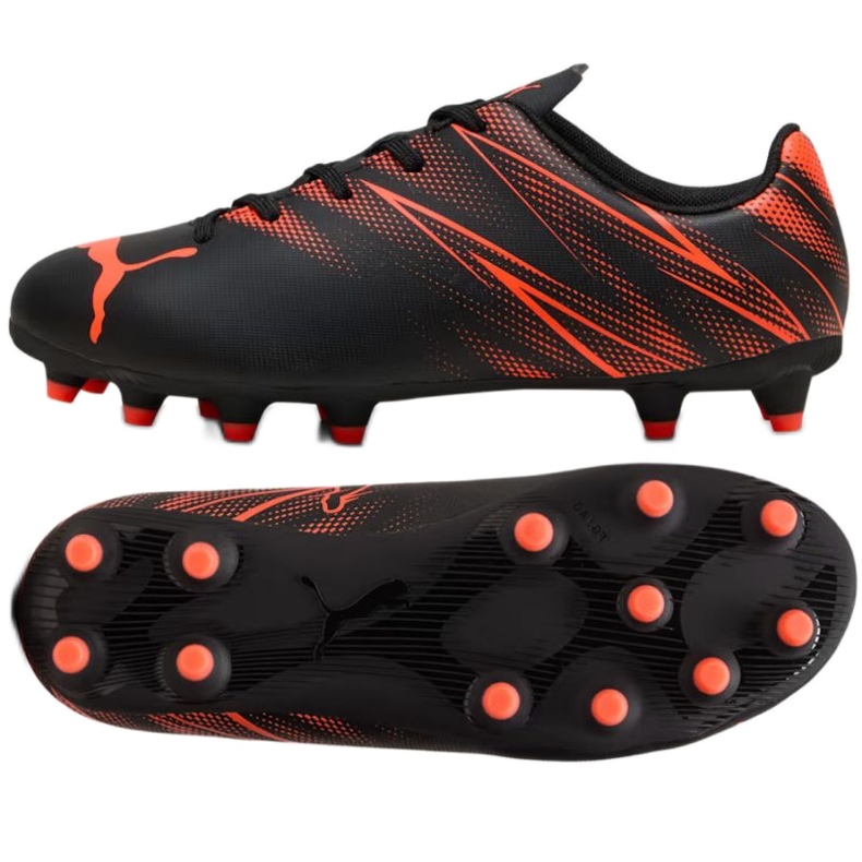 Puma Attacanto FG/AG 107480-12 football shoes black Puma Attacanto FG/AG 107480-12 football shoes black