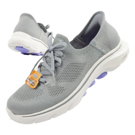 Skechers Go Walk 7-Via 125213/Gylv shoes grey Skechers Go Walk 7-Via 125213/Gylv shoes grey
