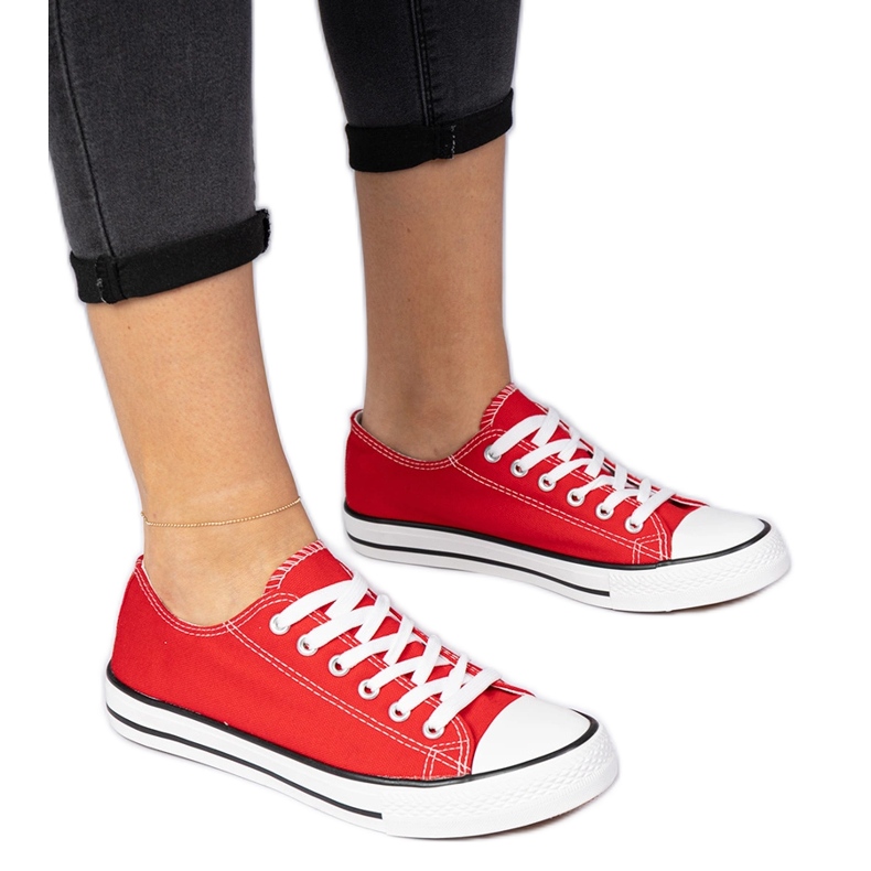 Red classic women's sneakers Red classic women's sneakers