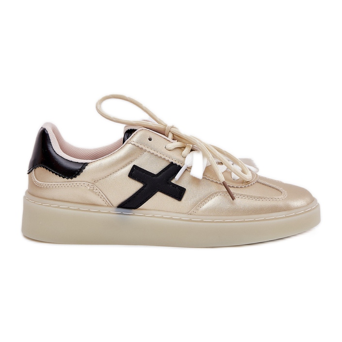 Low women's sports shoes golden