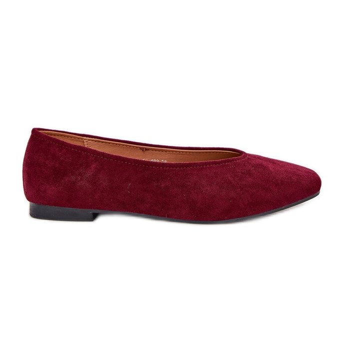 Classic Eco Burord Ballerinas red Classic Eco Burord Ballerinas red