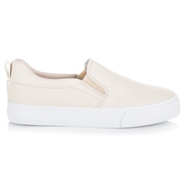 Slip on sneakers brown